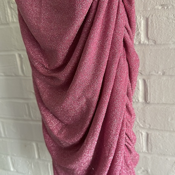 SHEIN Women’s Petite Medium Pink Sparkle Dress - Picture 4 of 4